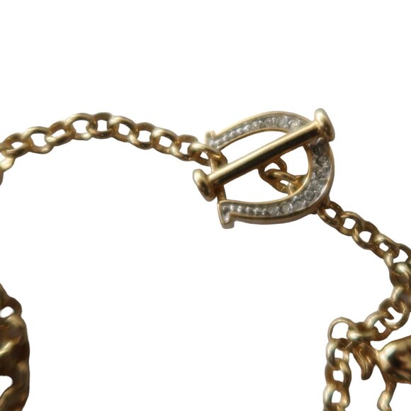 DANBURY MINT Equestrian Horse charm bracelet - Picture 7 of 7